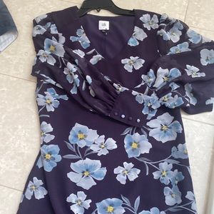 Cabi Ellery Dress size Small. Worn 1x. Double layer body with sheer arms